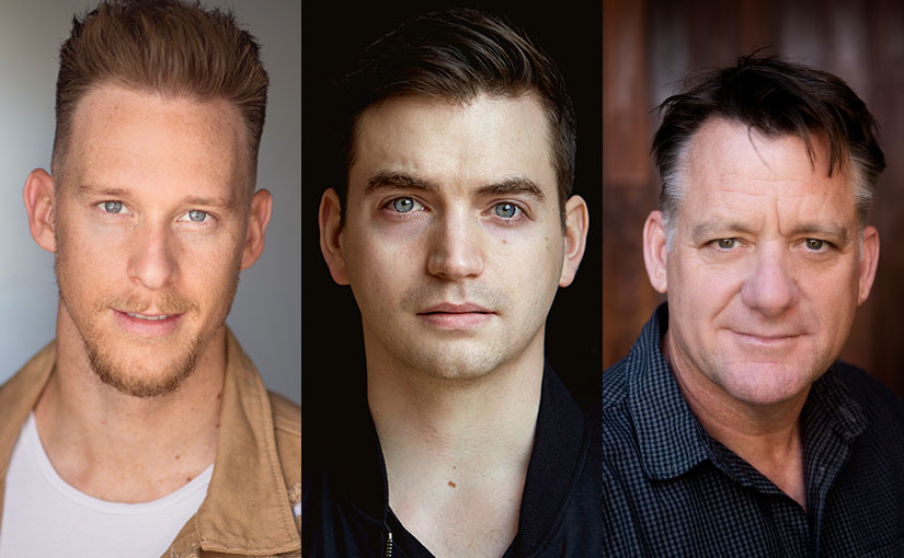 Headshots of Andy Cook Nick Cox and Rodney Dobson